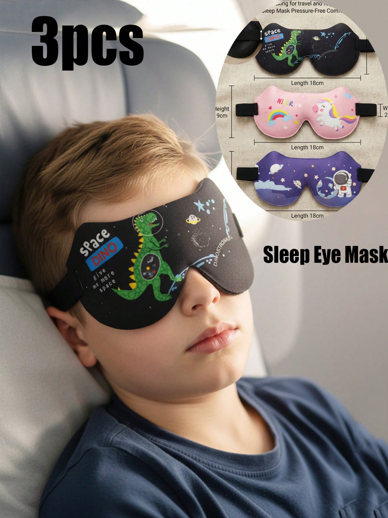 3D Printing Mask - Masque de sommeil stéréo 3D pour