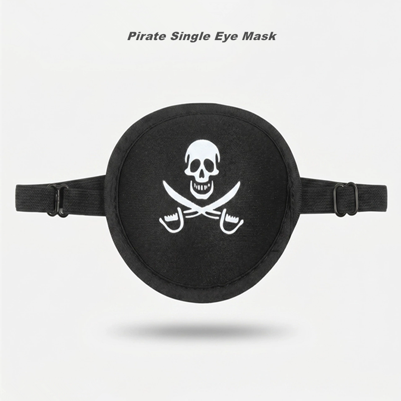 3D Printing Mask - Masque oculaire 3D style pirate, anti-lumière,