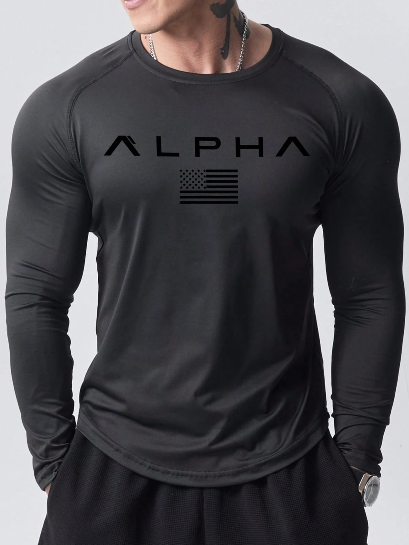 3D Printing Custom - Nouveau T-shirt à manches longues pour