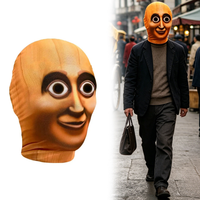 3D Printing Nylon - Masque intégral imprimé en 3D, balaclava,