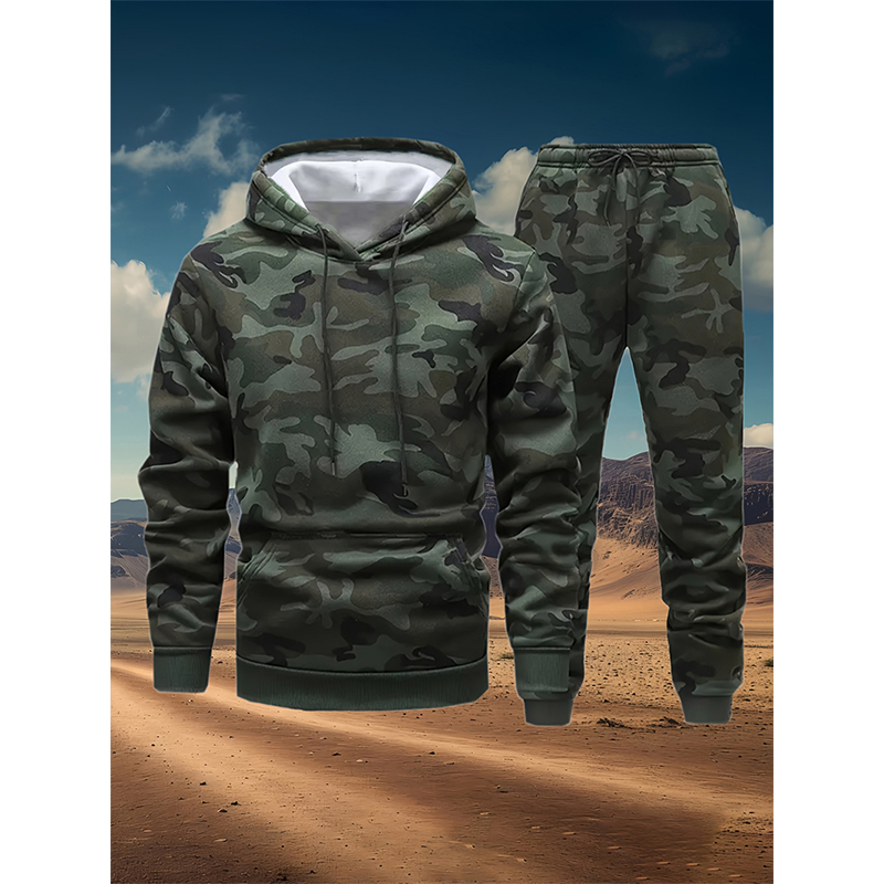 3D Printing Custom - Ensembles de survêtements camouflage 3D imprimés