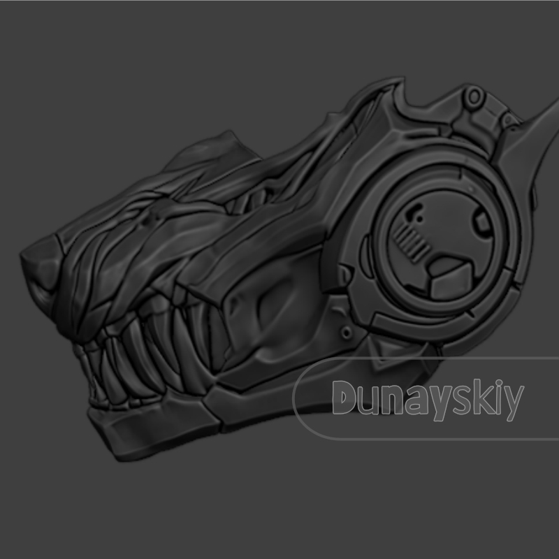 Masque de loup Valko Love and  - 3D Printing Mask avis et prix