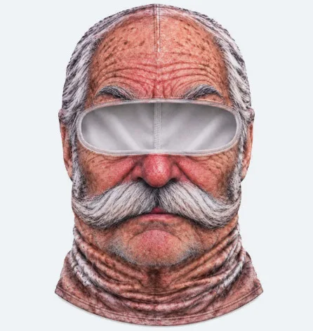 Masque de ski réaliste avec vi - 3D Printing Mask avis et prix