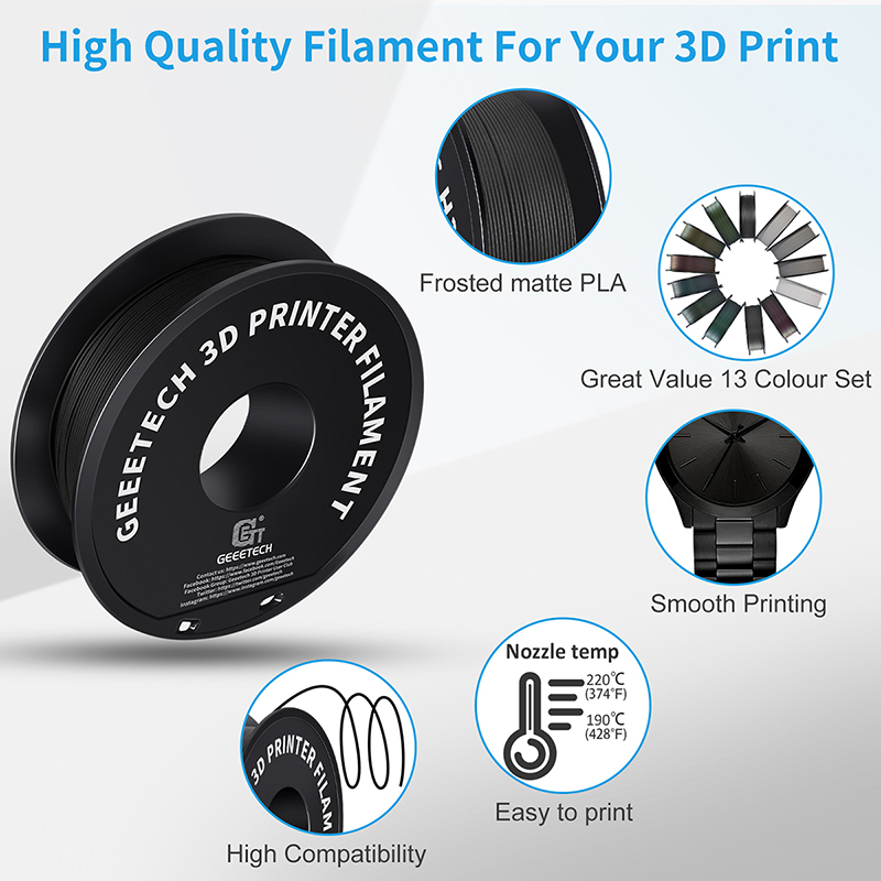 Filament d'imprimante 3D GeeTe - 3D Printing Nylon avis et prix