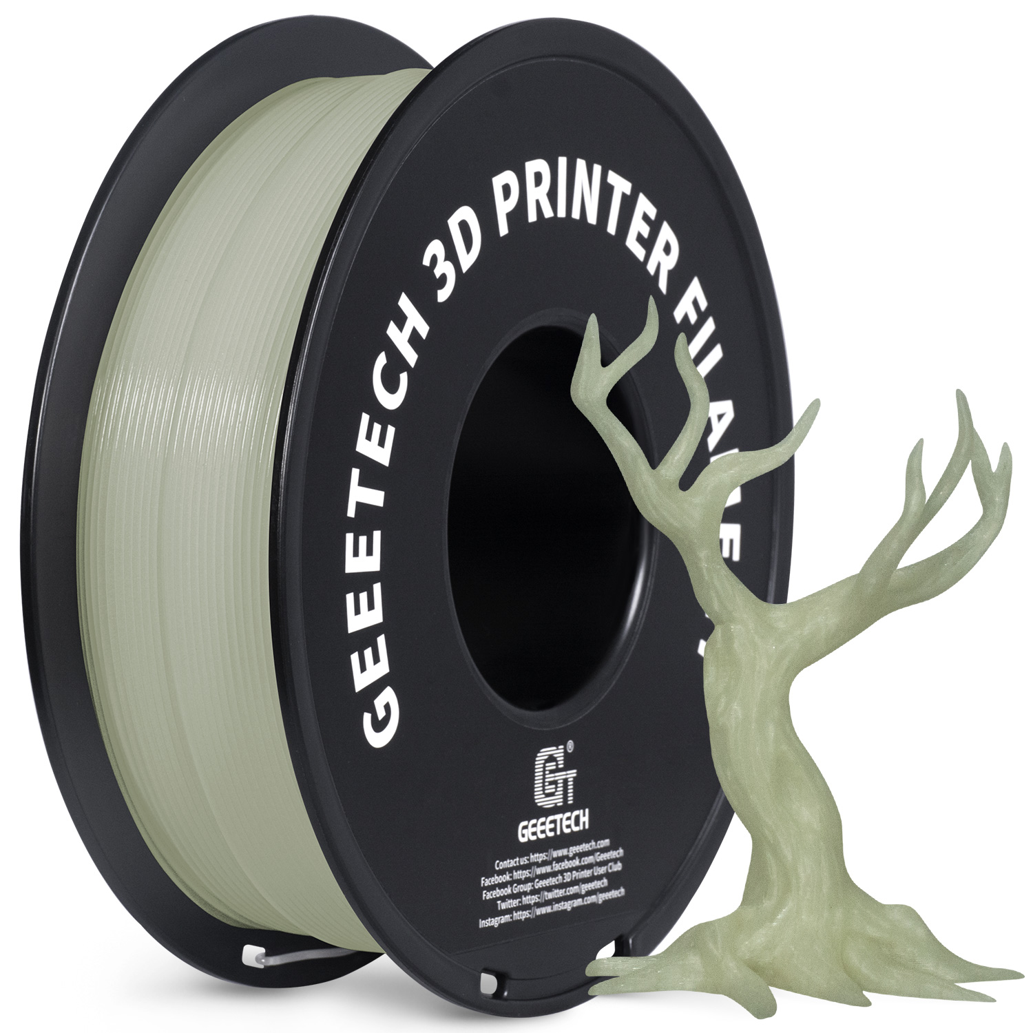 GEEETECH Filament PLA lumineux - 3D Printing Nylon avis et prix